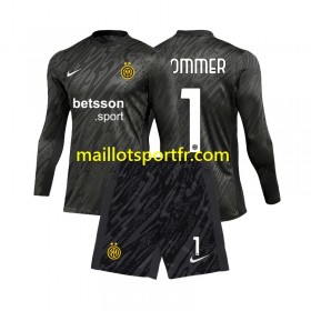 Maillot de Foot Inter Milan Yann Sommer 1 Gardien Enfant Troisieme 2024/25 ML